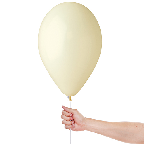 Ivory Bio Latex Balloons 33cm / 13 in - Pack of 10 Product Gallery Image