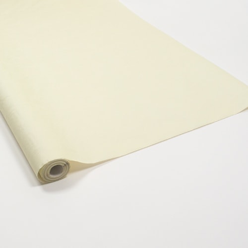 Ivory Damask Paper Banquet Roll Table Cover - 8m x 1.18m Product Image