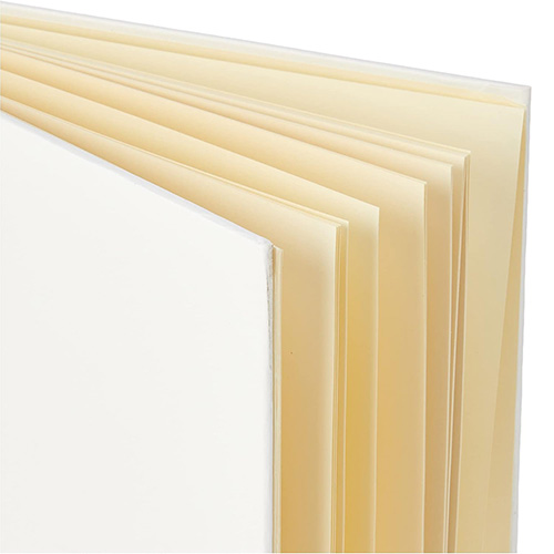 Ivory Guest Book with 24 Pages Product Gallery Image