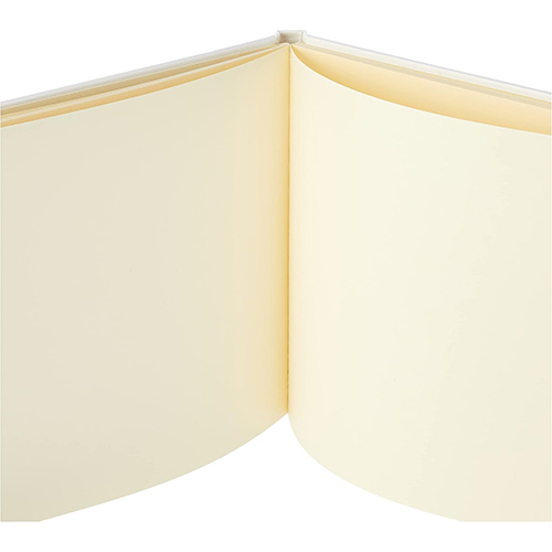 Ivory Guest Book with 24 Pages Product Gallery Image