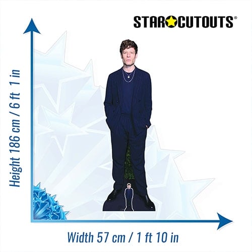James Norton Blue Suit Lifesize Cardboard Cutout 186cm  Product Gallery Image