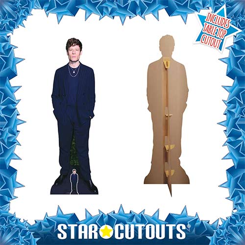 James Norton Blue Suit Lifesize Cardboard Cutout 186cm  Product Gallery Image