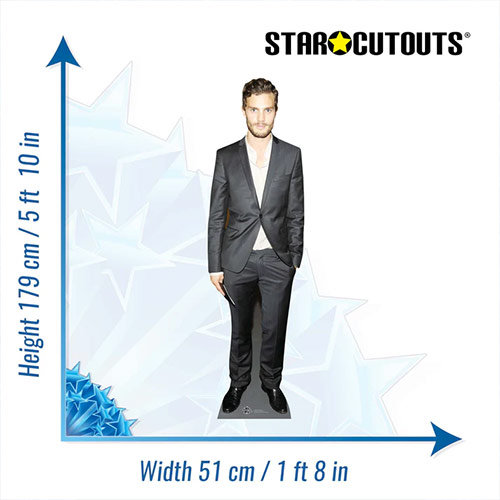 Jamie Dornan Lifesize Cardboard Cutout 179cm Product Gallery Image