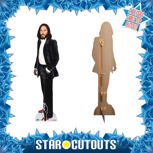 Jared Leto Black Velvet Lifesize Cardboard Cutout 185cm Product Gallery Image