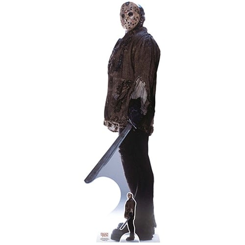 Jason Friday the 13th Machete Halloween Lifesize Cardboard Cutout 195cm Product Gallery Image