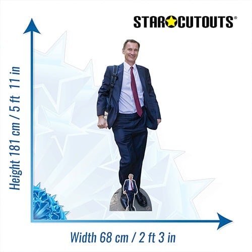 Jeremy Hunt Lifesize Cardboard Cutout 181cm Product Gallery Image
