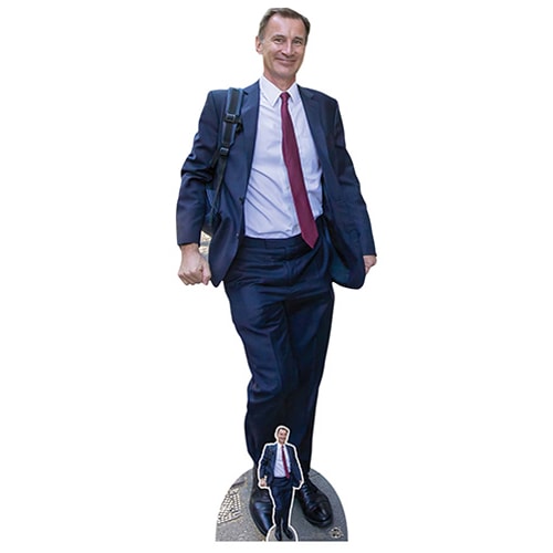 Jeremy Hunt Lifesize Cardboard Cutout 181cm Product Gallery Image