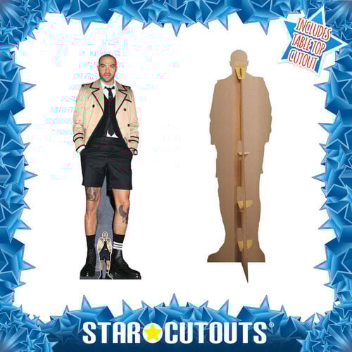 Jesse Williams In Shorts Lifesize Cardboard Cutout 187cm Product Gallery Image