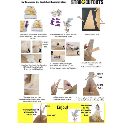 Jessie Toy Story Disney Pixar Cardboard Cutouts Decoration Kit Product Gallery Image