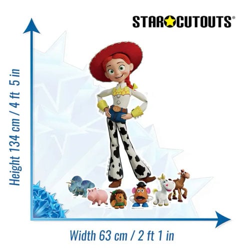 Jessie Toy Story Disney Pixar Cardboard Cutouts Decoration Kit Product Gallery Image