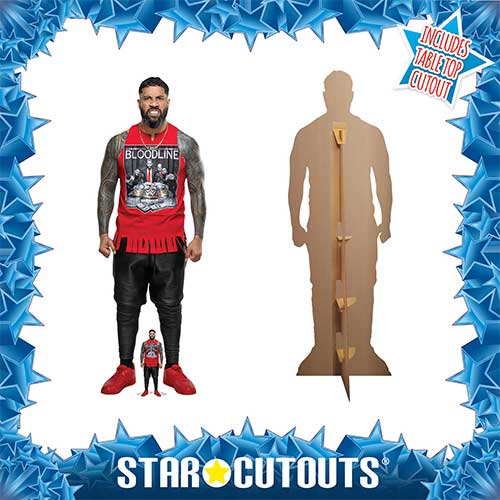 Jey Uso WWE Lifesize Cardboard Cutout 189cm Product Gallery Image