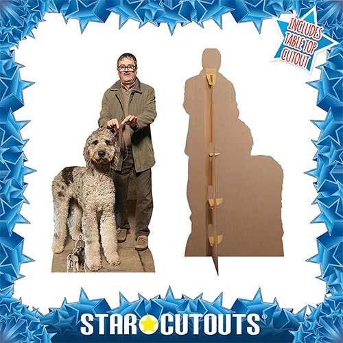 Jim And Milson Dog Friday Night Dinner Mark Heap Lifesize Cardboard Cutout 194cm Product Gallery Image