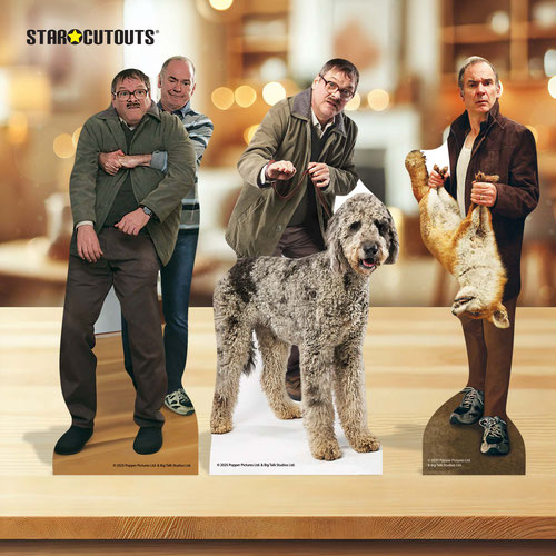 Jim & Milson, Martin & Jim and Martin with Fox Friday Night Dinner Table Top Cardboard Cutouts - Pack of 3 Product Gallery Image