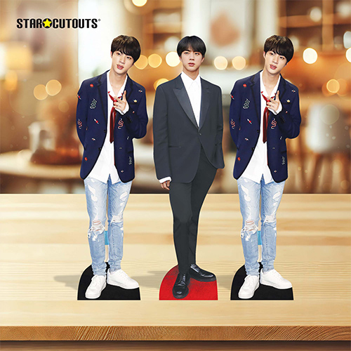 Jin K-Pop Table Top Cardboard Cutouts - Pack of 3 Product Gallery Image