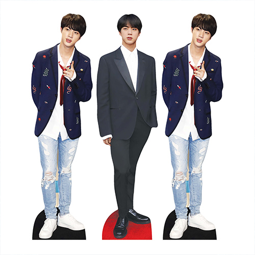Jin K-Pop Table Top Cardboard Cutouts - Pack of 3 Product Gallery Image