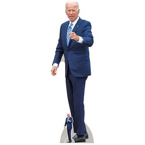 Joe Biden President Pointing Lifesize Cardboard Cutout 185cm