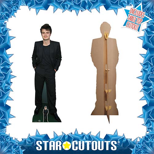 Joe Keery Black Suit Lifesize Cardboard Cutout 167cm Product Gallery Image