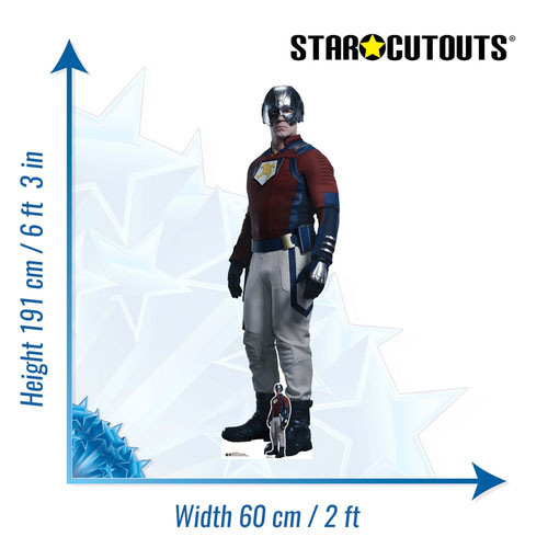 John Cena Peacemaker DC Comics Lifesize Cardboard Cutout 191cm Product Gallery Image