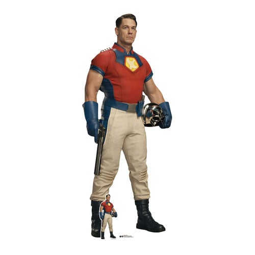 John Cena Peacemaker with Sonic Boom Helmet Lifesize Cardboard Cutout 192cm Product Gallery Image