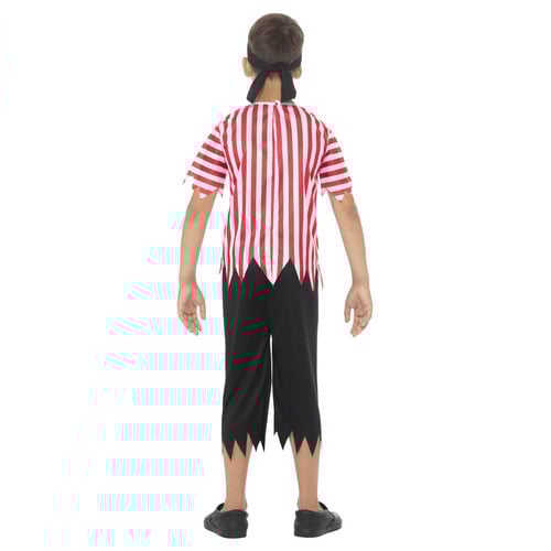 Jolly Pirate Boy Fancy Dress Costume Kids Small - Age 4-6 Product Gallery Image