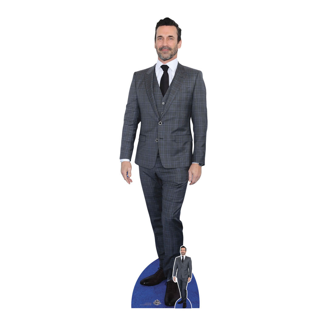 Jon Hamm Suit Lifesize Cardboard Cutout 188cm