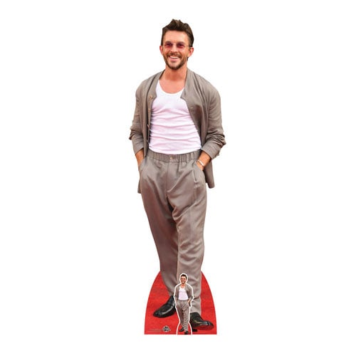 Jonathan Bailey Grey Lifesize Cardboard Cutout 181cm