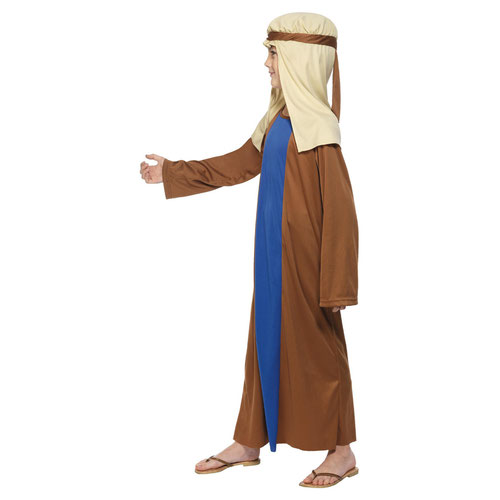 Joseph Christmas Fancy Dress Costume Kids Unisex Small - Age 4-6 Product Gallery Image