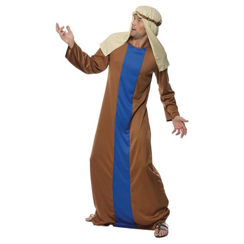 Joseph Christmas Fancy Dress Costume Unisex Adult One Size Product Gallery Image