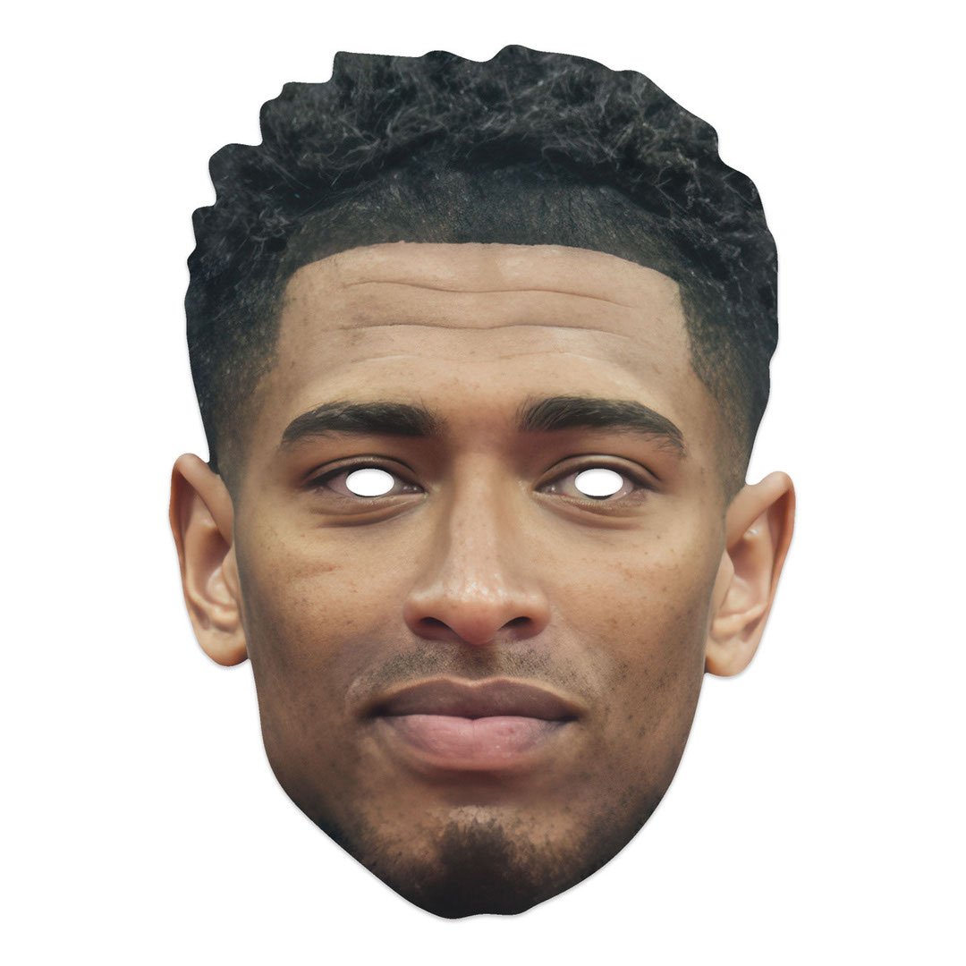 Jude Bellingham Cardboard Face Mask