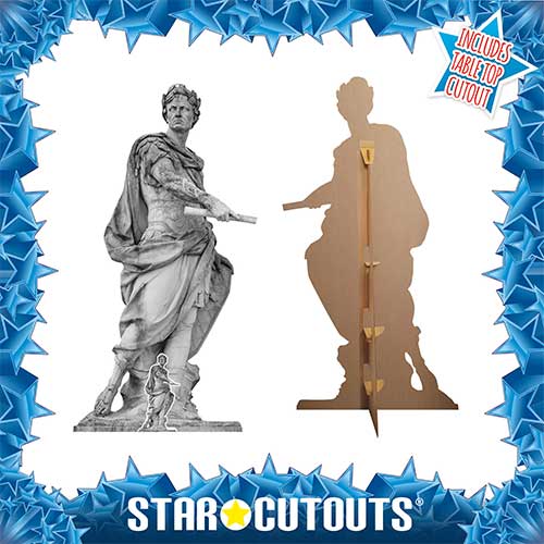 Julius Caesar Roman Statue Lifesize Cardboard Cutout 177cm Product Gallery Image