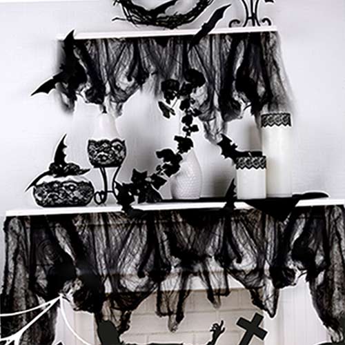 Jumbo Black Halloween Cobweb Decoration