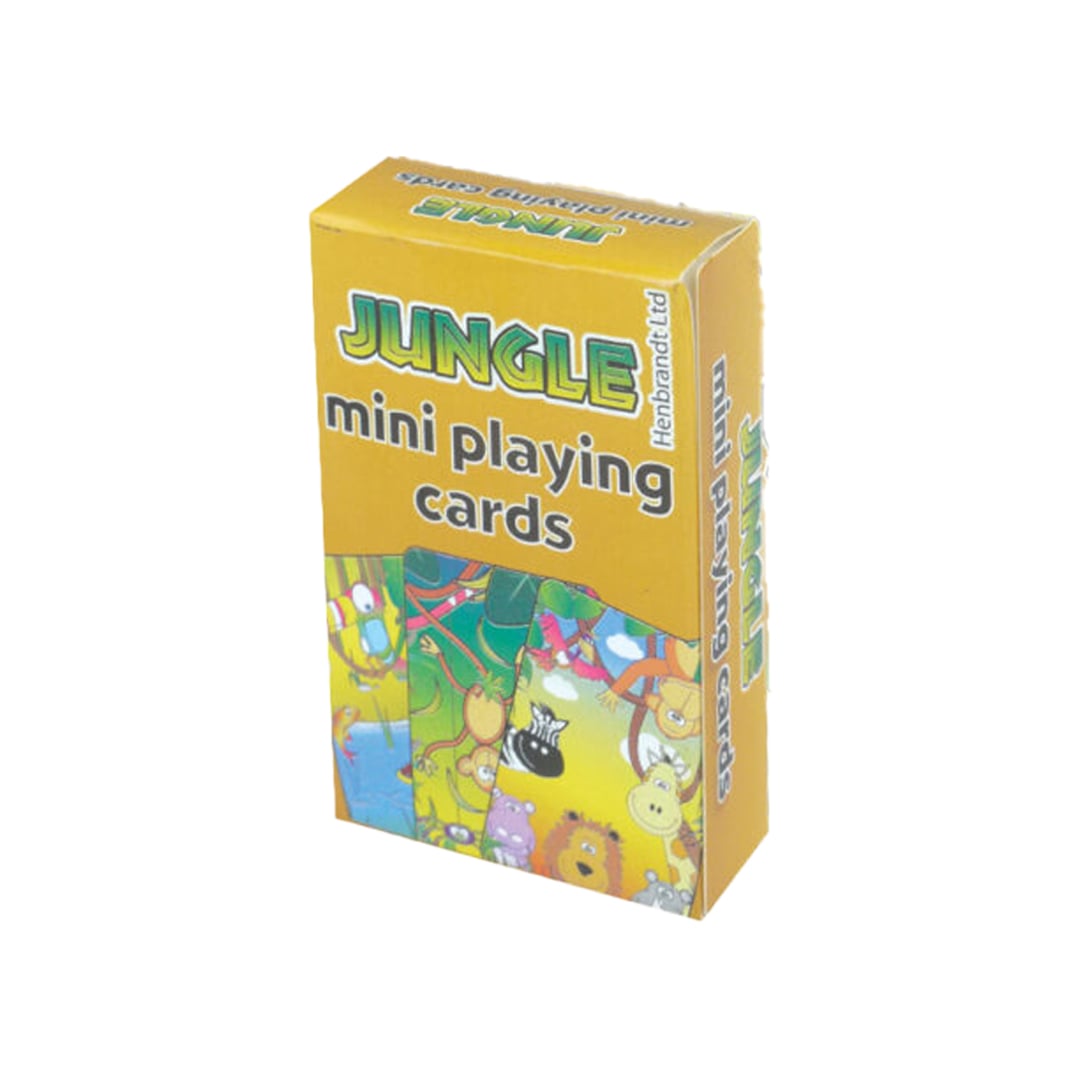 Jungle Animal Mini Playing Cards