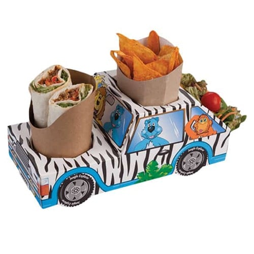 Jungle Safari Animals Jeep Combi Meal Box         Product Image