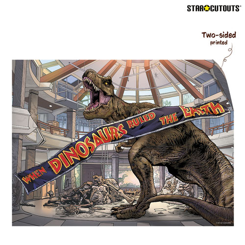 Jurassic Park Cardboard Cutouts Decoration Pack Product Gallery Image