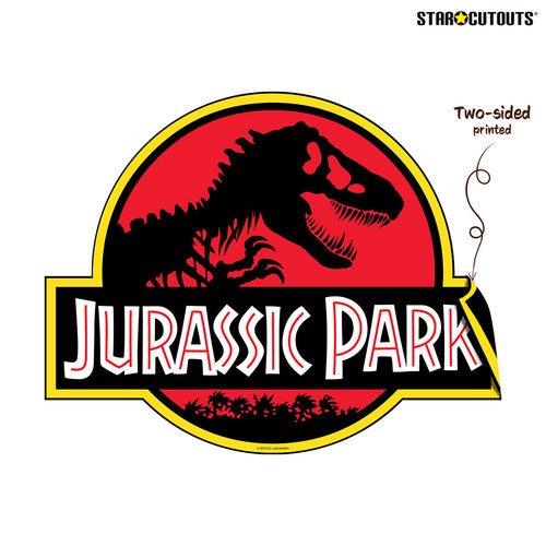 Jurassic World Logo Wall Art Cardboard Cutout Signs - Pack of 6 Product Gallery Image