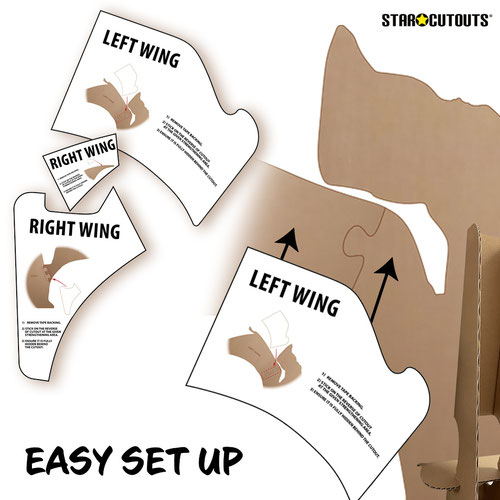 Jurassic World Quetzalcoatlus Lifesize Cardboard Cutout 94cm Product Gallery Image
