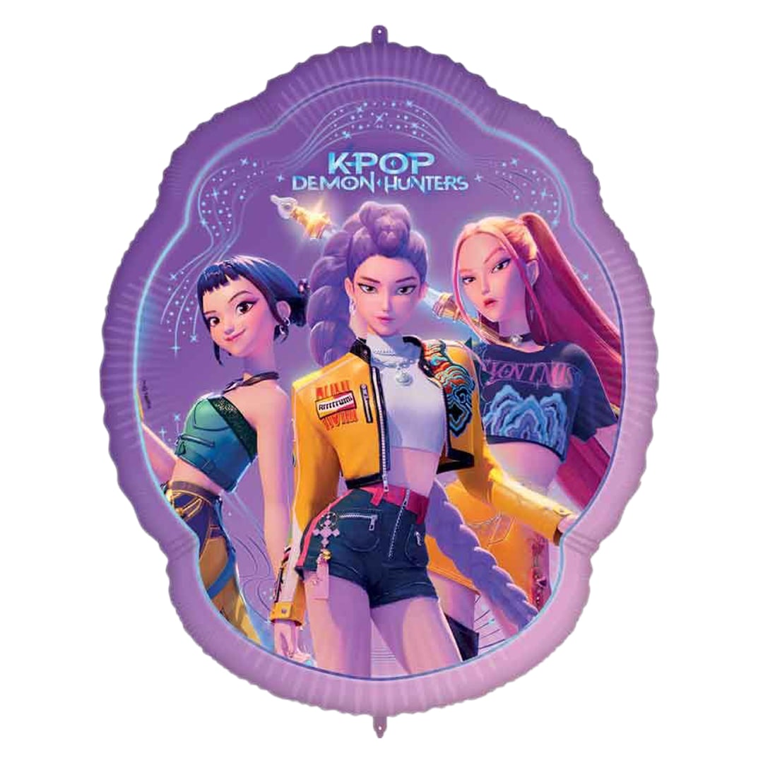 K-Pop Demon Hunters Giant Foil Balloon 75cm / 29.5 in