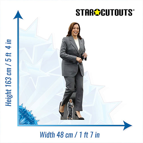Kamala Harris Democratic Politician Lifesize Cardboard Cutout 163cm Product Gallery Image