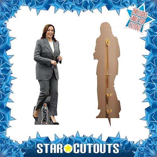 Kamala Harris Democratic Politician Lifesize Cardboard Cutout 163cm Product Gallery Image