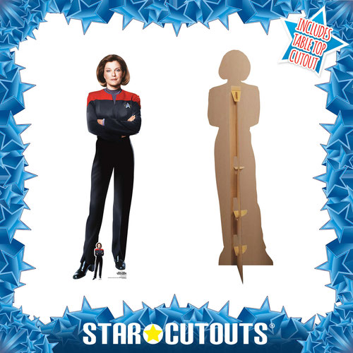 Kathryn Janeway Star Trek Kate Mulgrew Lifesize Cardboard Cutout 169cm Product Gallery Image