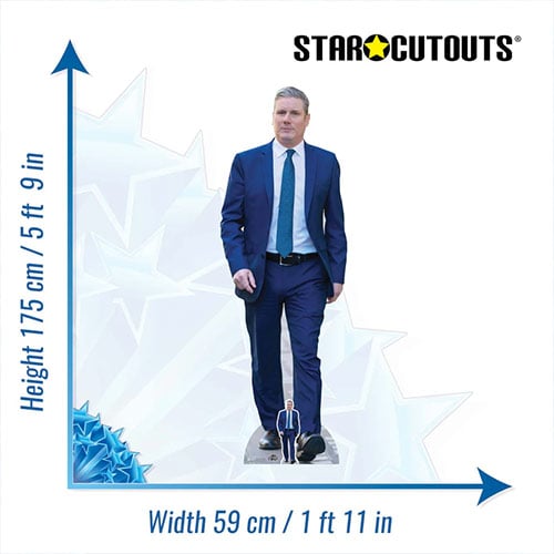 Keir Starmer Labour Lifesize Cardboard Cutout 175cm Product Gallery Image