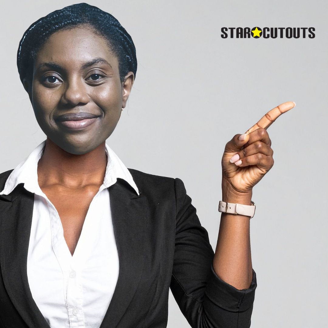 Kemi Badenoch Cardboard Face Mask Product Gallery Image