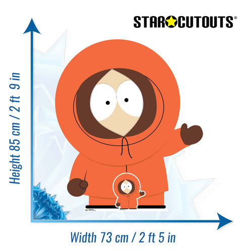 Kenny McCormick South Park Star Mini Cardboard Cutout 85cm Product Gallery Image