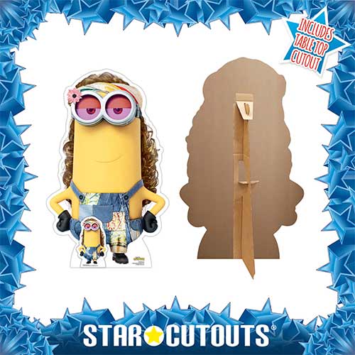 Kevin Hippy Minions 2 Star Mini Cardboard Cutout 95cm Product Gallery Image