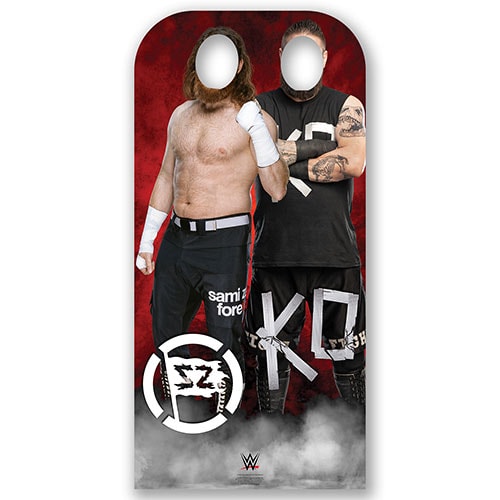 Kevin Owens and Sami Zayn WWE Stand In Cardboard Cutout 193cm Product Gallery Image