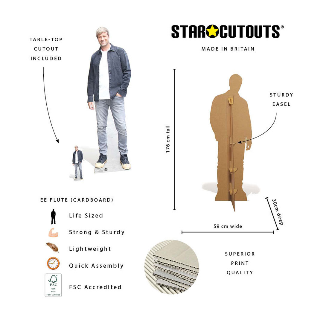 Kian Egan Lifesize Cardboard Cutout 176cm Product Gallery Image