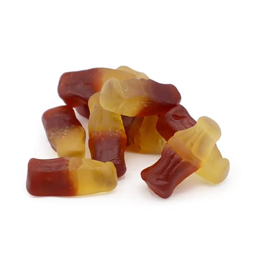 Kingsway Cola Bottles Gluten Free Jelly Sweets 100g Product Image