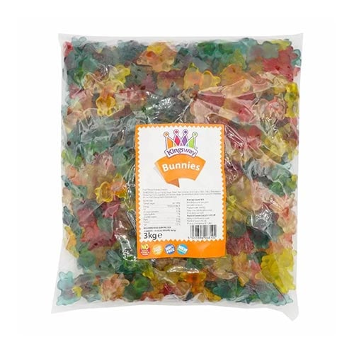 Kingsway Easter Bunnies Gluten Free Gummy Sweets 3kg