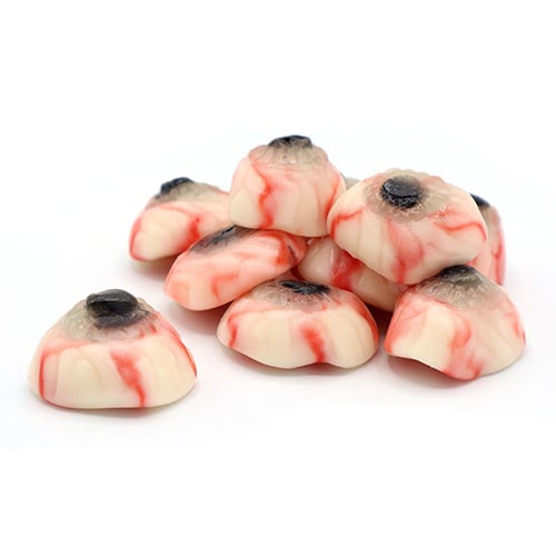 Kingsway Eyeball Halloween Strawberry Flavour Jelly Sweet 9g Product Image