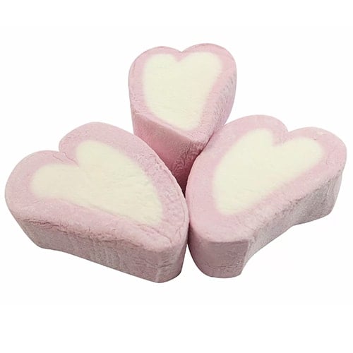 Kingsway Mallow Valentines Hearts Gluten Free Sweet 5.2g Product Image